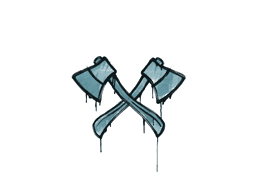 X-Axes (Wire Blue)