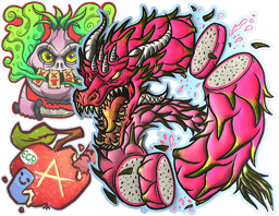 Fruits And Veggies Stickers