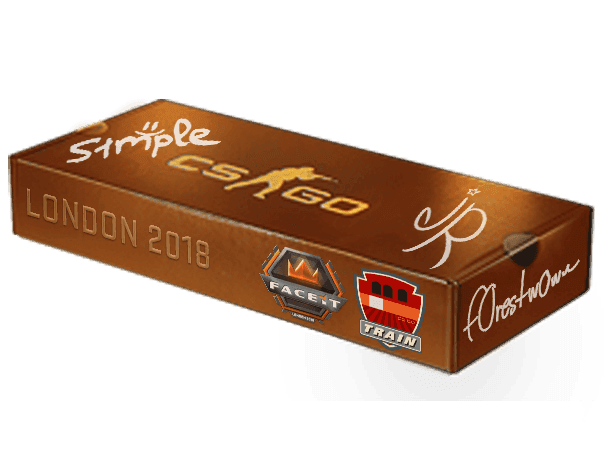 London 2018 Train Souvenir Package Skins
