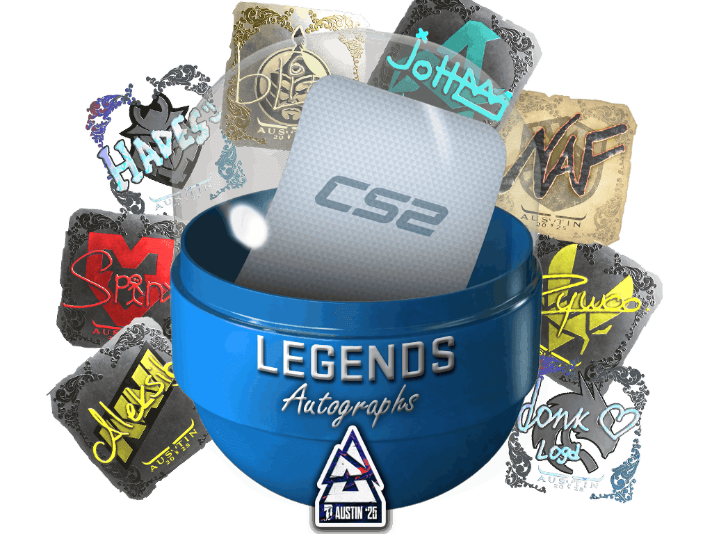 Austin 2025 Legends Autograph Capsule Skins