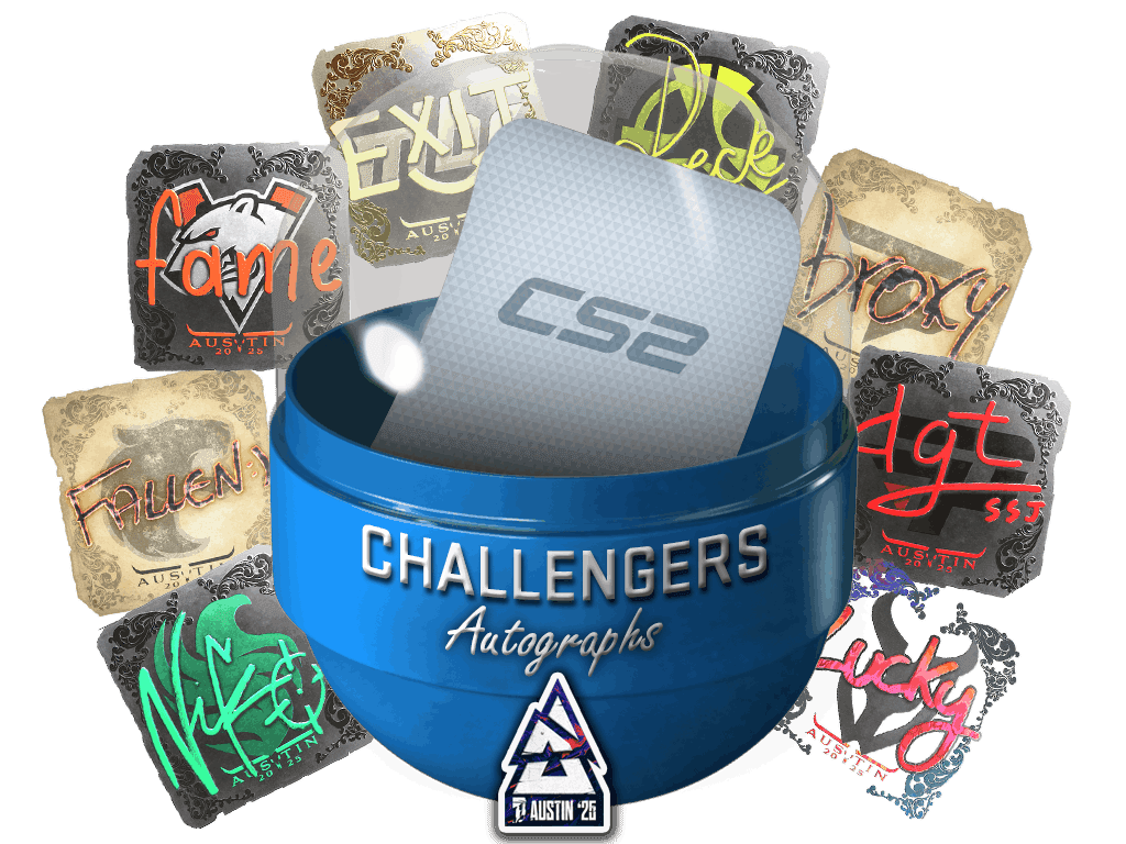 Austin 2025 Challengers Autograph Capsule Skins