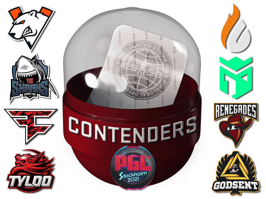 Stockholm 2021 Contenders Sticker Capsule Skins