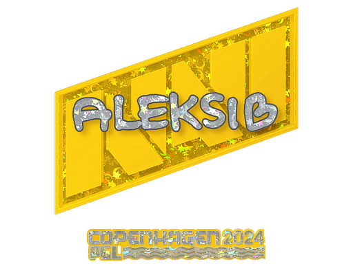 Aleksib (Glitter) CS2 Sticker