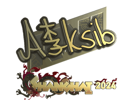 Aleksib (Gold) CS2 Sticker