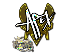 apEX (Glitter, Champion) CS2 Sticker