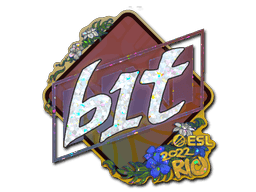 b1t (Glitter) CS2 Sticker