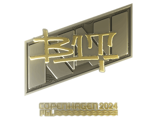 b1t (Gold) CS2 Sticker