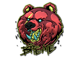 Bite Me (Foil) CS2 Sticker