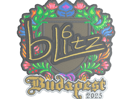 bLitz (Embroidered) CS2 Sticker