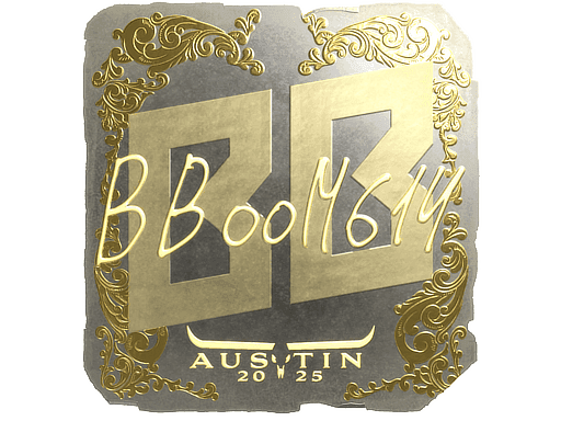 Boombl4 (Gold) CS2 Sticker