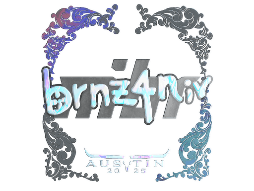 brnz4n (Holo) CS2 Sticker