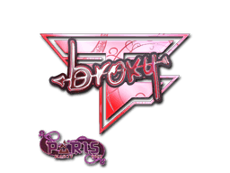 broky (Holo) CS2 Sticker