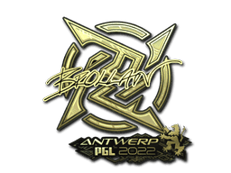 Brollan (Gold) CS2 Sticker