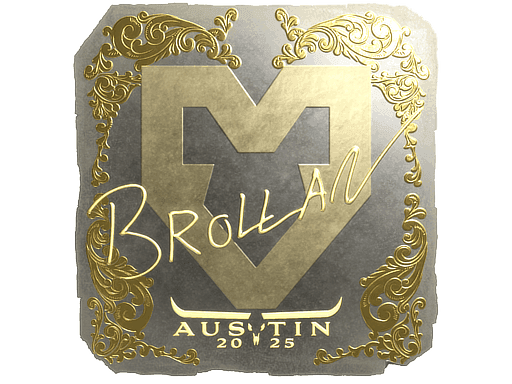 Brollan (Gold) CS2 Sticker