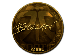 Brollan (Gold) CS2 Sticker