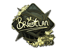 Brollan (Gold) CS2 Sticker