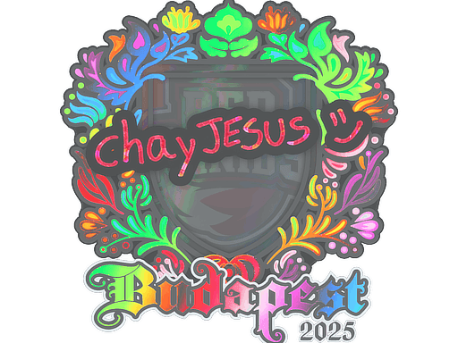 chayJESUS (Holo) CS2 Sticker