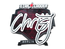 chrisJ (Foil) CS2 Sticker