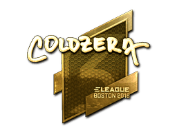 coldzera (Gold) CS2 Sticker