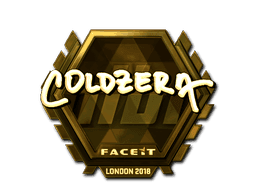 coldzera (Gold) CS2 Sticker