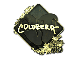 coldzera (Gold) CS2 Sticker