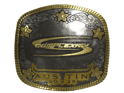 Complexity Gaming (Gold) CS2 Sticker