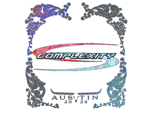 Complexity Gaming (Holo) CS2 Sticker