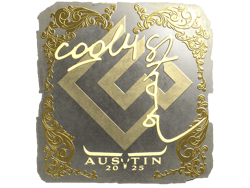 cool4st (Gold) CS2 Sticker