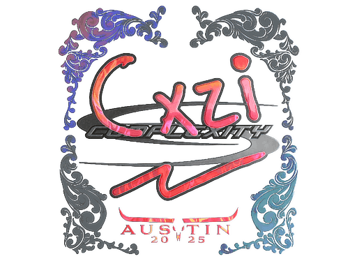 Cxzi (Holo) CS2 Sticker