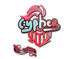 Cypher (Holo) CS2 Sticker