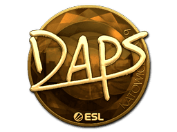 daps (Gold) CS2 Sticker