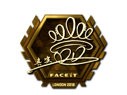 DD (Gold) CS2 Sticker