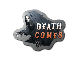 Death Comes CS2 Sticker