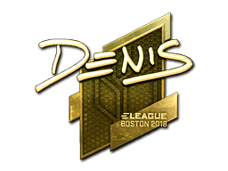 denis (Gold) CS2 Sticker