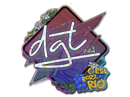 dgt (Glitter) CS2 Sticker