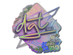 dgt (Holo) CS2 Sticker