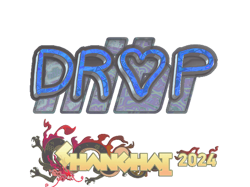 drop (Holo) CS2 Sticker