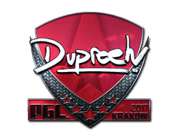 dupreeh (Foil) CS2 Sticker