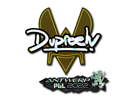 dupreeh (Glitter) CS2 Sticker
