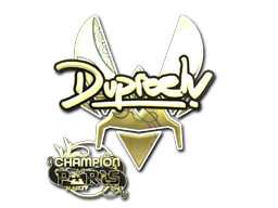 dupreeh (Gold, Champion) CS2 Sticker