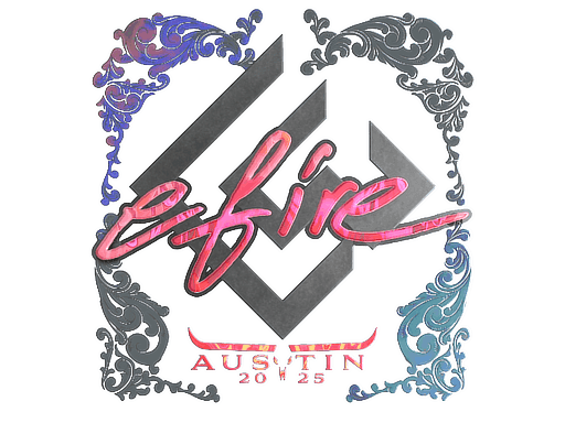 efire (Holo) CS2 Sticker