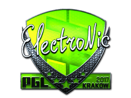 electronic (Foil) CS2 Sticker