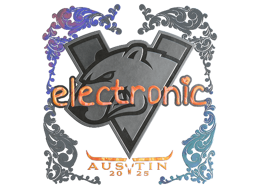 electronic (Holo) CS2 Sticker