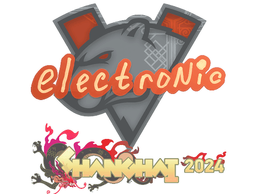 electronic CS2 Sticker