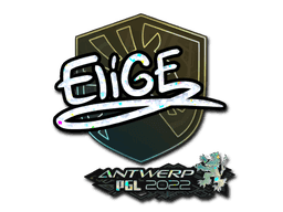 EliGE (Glitter) CS2 Sticker