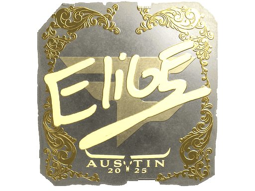 EliGE (Gold) CS2 Sticker