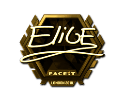 EliGE (Gold) CS2 Sticker