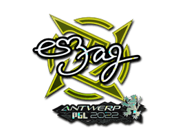 es3tag (Glitter) CS2 Sticker