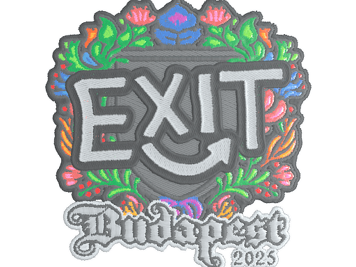 exit (Embroidered) CS2 Sticker