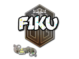 F1KU (Glitter) CS2 Sticker